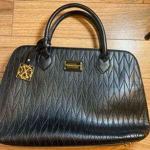 Like new Christian lacroix black bag